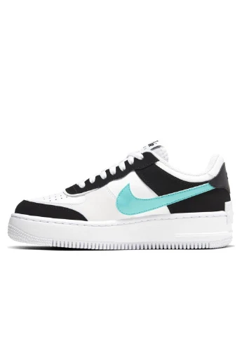 Кроссовки CZ7929-100 Nike Wmns Air Force 1 Shadow White Black чёрно-белые демисезоны (317231453)