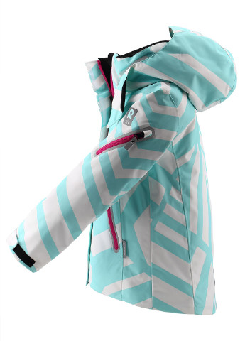 Светло-бирюзовая зимняя куртка лыжная Reima Reimatec Roxana