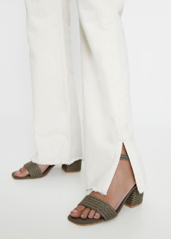 Песочные кэжуал демисезонные прямые брюки Pull & Bear