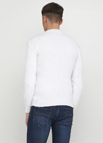 Белый демисезонный пуловер пуловер Altin