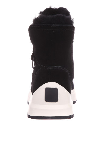 Зимние ботинки Berisstini с белой подошвой, с мехом, с аппликацией из натуральной замши
