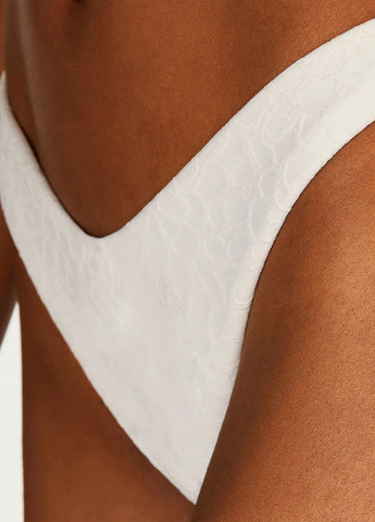 Белые купальные трусики-плавки однотонные Hunkemoller