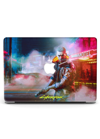 Чехол пластиковый для Apple MacBook Pro 13 A1706/A1708/A1989/A2159/A1988 Киберпанк 2077 (Cyberpunk 2077) (9648-2288) MobiPrint (218987584)