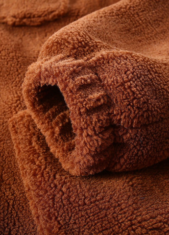 Коричнева зимня куртка SHEIN