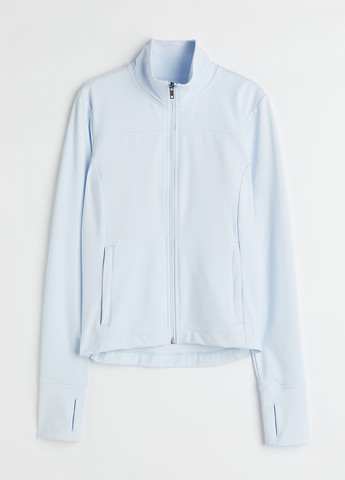 Світло-блакитна демісезонна куртка H&M