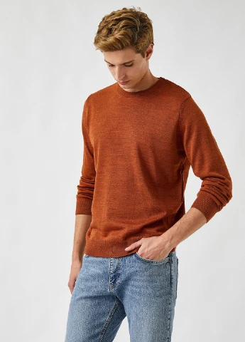 Терракотовый демисезонный джемпер джемпер KOTON