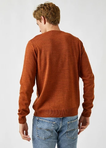 Терракотовый демисезонный джемпер джемпер KOTON