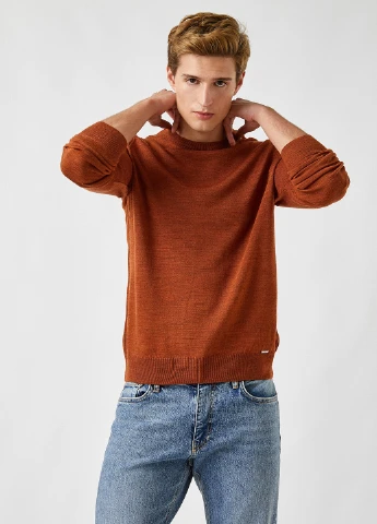 Терракотовый демисезонный джемпер джемпер KOTON
