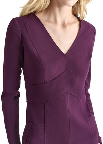 Фіолетова ділова, кежуал сукня DKNY однотонна