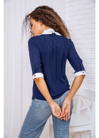 Комбинированная демисезонная блуза женская 172r11-1 Ager