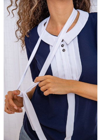 Комбинированная демисезонная блуза женская 172r11-1 Ager
