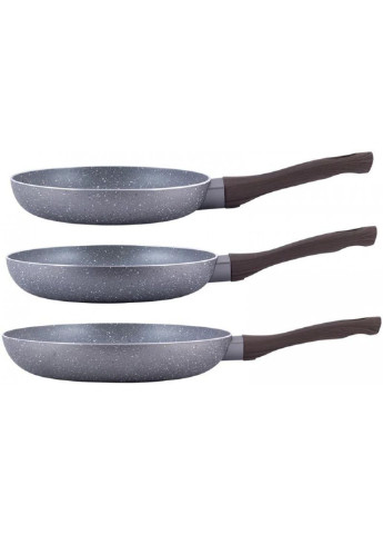 Набір сковорідок KM-4116 3 предмети Kamille (253628027)