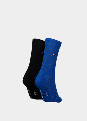 Комбіновані шкарпетки (2 пари) Tommy Hilfiger смужки (328710994)