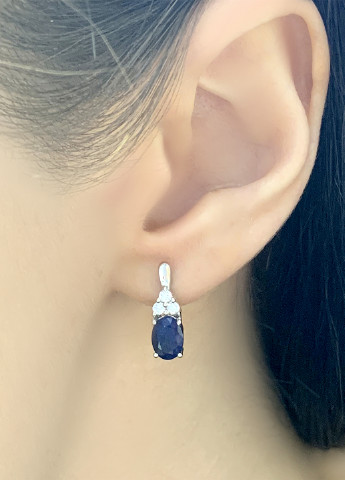 Серьги Silver Flame (191722937)