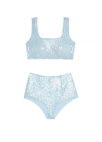 Блакитна всесезон піжама (топ, шорти) топ + шорти Victoria's Secret