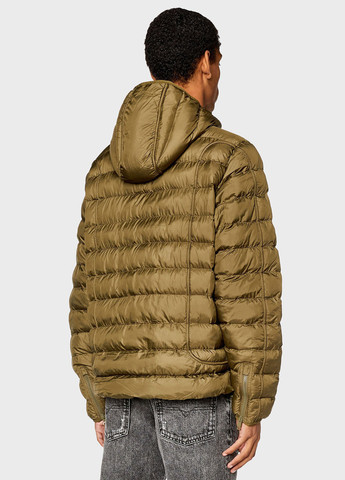 Оливкова (хакі) зимня куртка Diesel