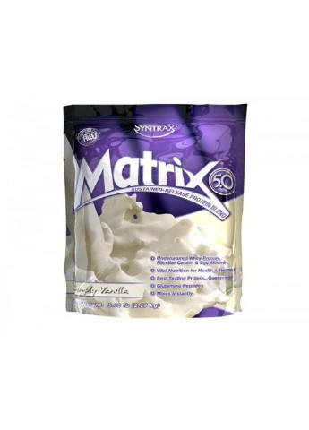 Протеин Matrix 5.0 2270 g 76 servings Simply Vanilla Syntrax (253414571)