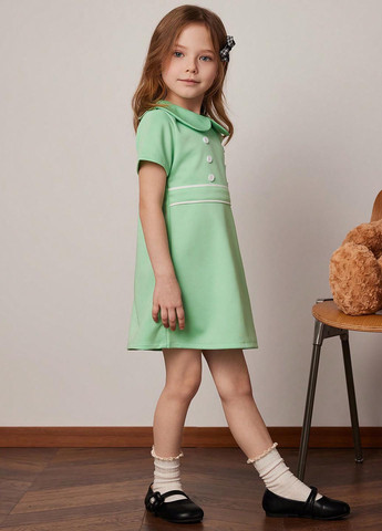 Светло-зелёное платье SHEIN (346395884)