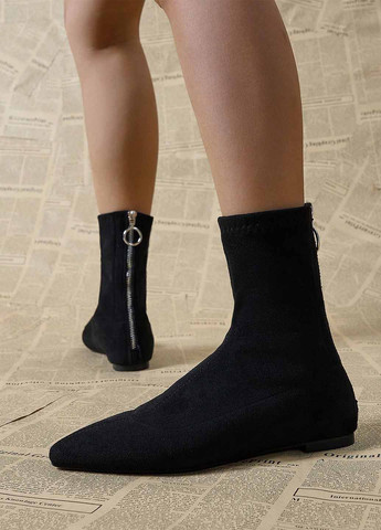 Черные демисезонная ботильоны SHEIN