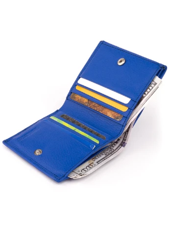 Жіночий шкіряний гаманець 10х9х1,3 см st leather (252133382)