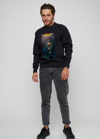 Черный свитшот мужской YAPPI (198688722)