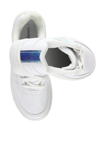 Белые демисезонные кроссовки George