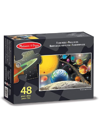 Пазл Мега "Сонячна система", 48 елементів (MD10413) Melissa&Doug (249984456)