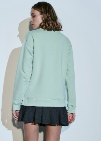 М'ятний світшот Mudo однотонний (253017043)