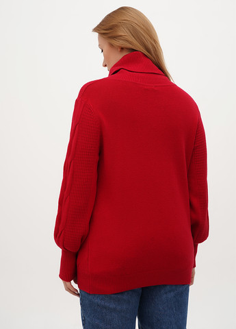 Червоний демісезонний светр Anne