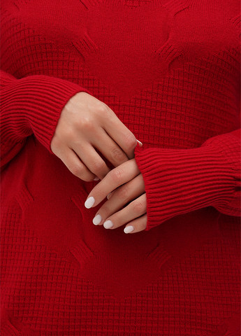 Червоний демісезонний светр Anne