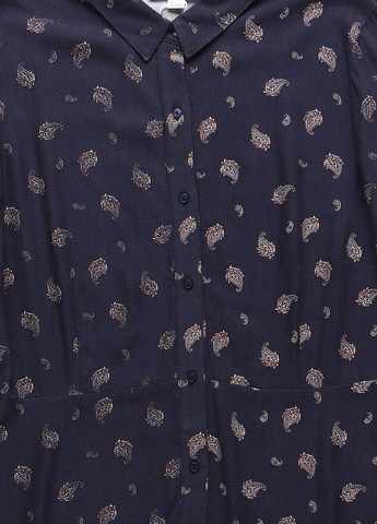 Темно-синя кежуал сукня сукня-сорочка Springfield турецькі огірки