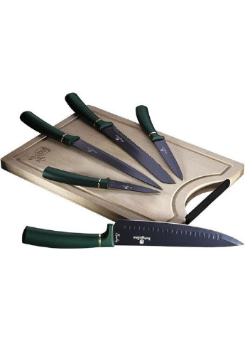 Набор ножей Emerald Collection BH-2551 6 предметов Berlinger Haus комбинированные,