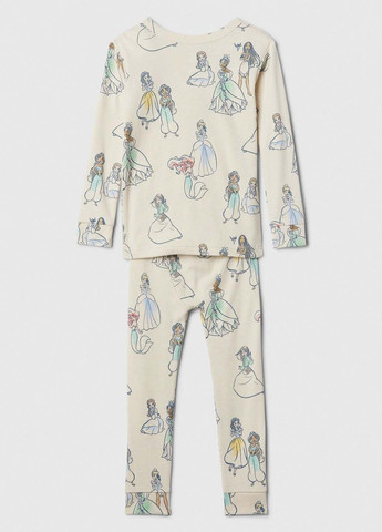 Молочная всесезон пижама (лонгслив, брюки) лонгслив + брюки Gap