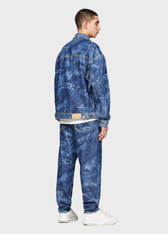 Синя демісезонна куртка Tommy Jeans