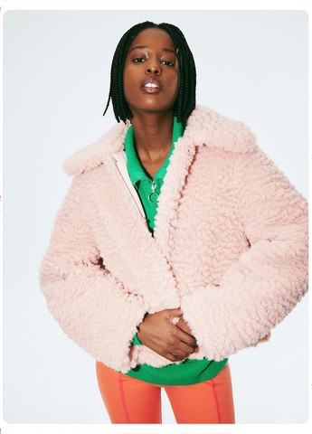 Светло-розовая демисезонная куртка Reserved
