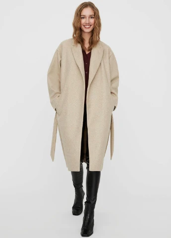 Бежеве демісезонне Пальто Vero Moda