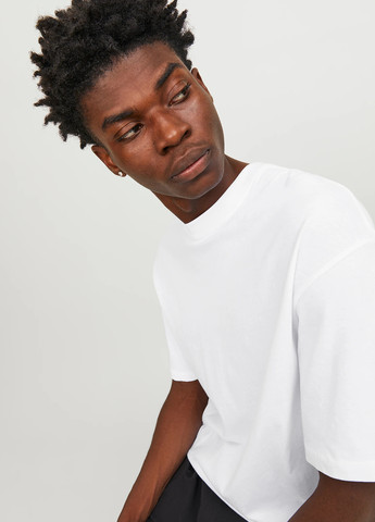 Біла футболка Jack & Jones