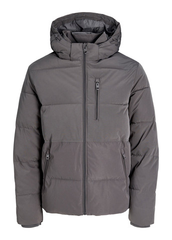 Сіра демісезонна куртка Jack & Jones