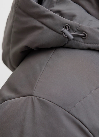 Сіра демісезонна куртка Jack & Jones