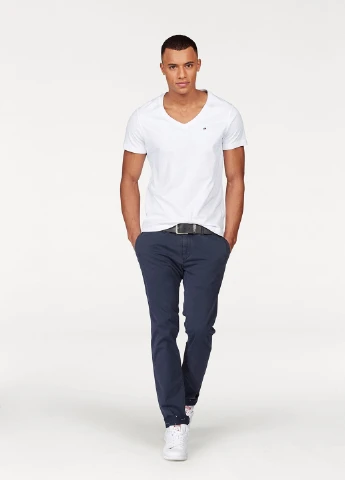 Белая футболка Tommy Jeans