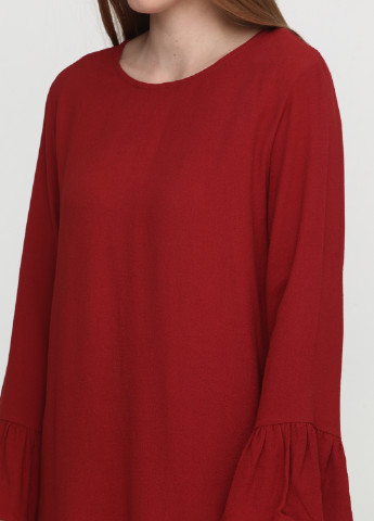 Коричнева кежуал сукня MBYM однотонна