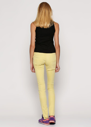 Желтые кэжуал демисезонные брюки Billabong