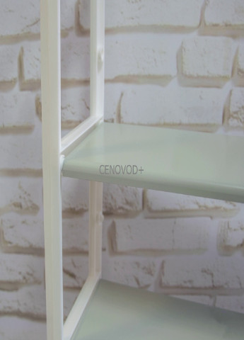 Полку стелаж етажерка для підлоги над пральною машиною 150 см (206841-Т) Біла Francesco Marconi (236758293)