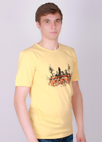 Желтая футболка Kosta