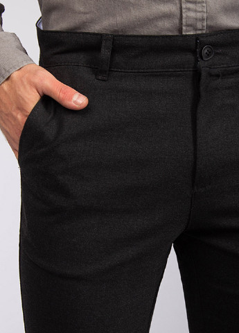 Темно-серые кэжуал демисезонные зауженные брюки Zoom