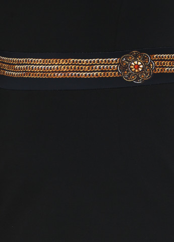 Чорна кежуал сукня Angelo Marani з орнаментом