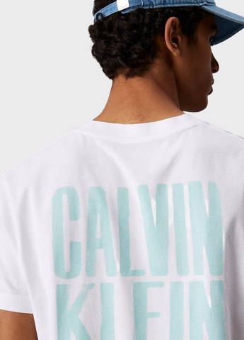 Белая футболка Calvin Klein Jeans
