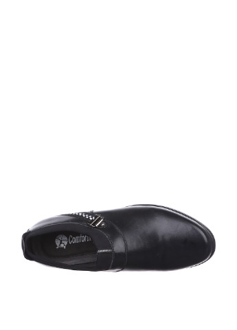 Черные кэжуал туфли Comfortime без шнурков