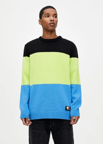 Комбінований демісезонний джемпер джемпер Pull & Bear