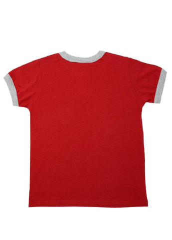 Красная летняя футболка с коротким рукавом Girandola